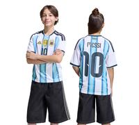 adidas Argentina 26 Home Messi Football Shirt Jnr YM 11-12Yr