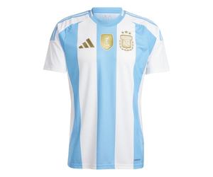 Adidas Argentina Home Mens Short Sleeve Jersey 2024 Colour: White/Blue, Size: Small