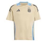 Adidas Argentina Tiro Competition Junior Training Jersey 2024 Size: 7-8 years, Colour: Beige