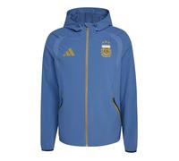 adidas Argentina Tiro Travel Full Zip Windbreaker Asia Sizing 'Crew Blue' JZ6313 M