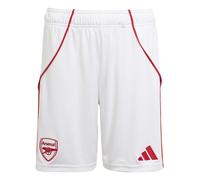 adidas Arsenal Junior 25/26 Home Stadium Shorts, White, Size 13-14 Years White
