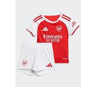 adidas Arsenal Infant 25/26 Home Full Kit, Red, Size 6-9 Months Red