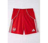 adidas Arsenal Junior 25/26 Home Alternate Stadium Shorts, Red, Size 13-14 Years Red