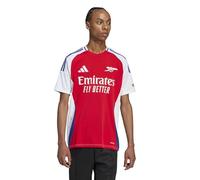 adidas Arsenal Men’s Stadium Home Jersey 2024, Better Scarlet / White, Medium