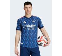 Adidas Arsenal 25/26 Authentic Away Short Sleeve T-shirt Blue L Men