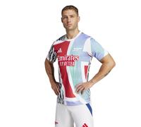 Adidas Arsenal Pre-Match Mens Short Sleeve Jersey 2024/2025 Colour: Red, Size: Large