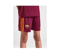 adidas AS Roma 2025/26 Home Shorts Junior - Red - Kids 15-16Y