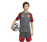Adidas As Roma 26/27 Jersey Training Junior Short Sleeve T-shirt Grey 7-8 Years Kids