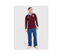 adidas Aston Villa FC 2026/27 Long Sleeve Home Shirt - Red - Mens S