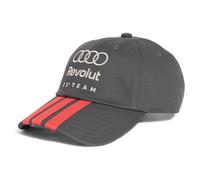 adidas Unisex Audi Revolut F1 Team DNA 3 Stripes Cap Hat, Utility Black, S-M