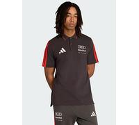 adidas AUDI FORMULA ONE TEAM DNA POLO Shirt, Black, Size Xl, Men Black