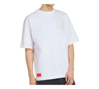adidas Audi Revolut F1 Team Elevated Graphic II Tee 'White Hi-Res Red' KV5774 L