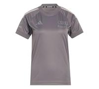 adidas Women's Audi Formula ONE Team Driver Jersey Replica Short Sleeve Women, Grey strata/Iron met., XS