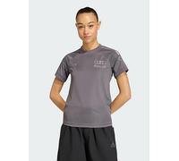 adidas Audi Revolut F1 Team Short Sleeve Driver Jersey Replica, Grey, Size S, Women Grey