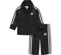 adidas Baby Boys' Li'l Tricot Jacket & Pant Clothing Set, Black, 18 Months (Pack of 2)
