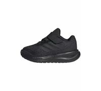 adidas Baby-Boys Run Falcon 6 Elastic Lace & Strap, Black, 9.5 UK