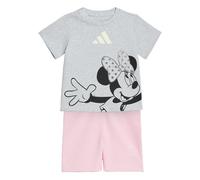 adidas Baby Girls Disney Minnie Mouse Jogger Track_Suit, light grey heather/off white, 18-24 Months