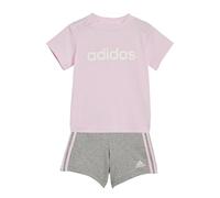 adidas Baby INFANTS ESSENTIALS LINEAGE ORGANIC COTTON TEE AND SHORT SET (Gender Neutral), 9-12 Months