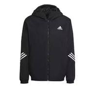 adidas Back to Sport Hooded Jacket Asia Sizing 'Black White' HG6010 M
