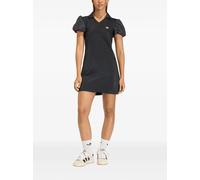 adidas balloon-sleeve dress - Black S-M