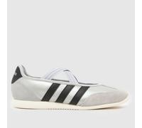 adidas Barreda Mary Jane Trainers in Silver UK 4 (EU 36?)