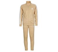 adidas Basic 3-Stripes Tricot Track Suit in Beige EU S