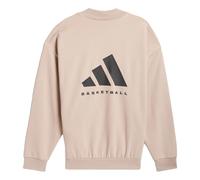 adidas Basketball Crew Sweatshirt 'Beige' IM8422 XXXL