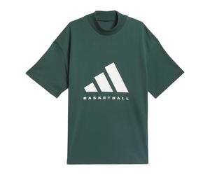 adidas Basketball Logo Tee 'Mineral Green' IT4510 L