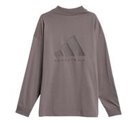 adidas Basketball Long Sleeve Tee Asia Sizing 'Brown' IX1972 XXXL