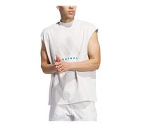 adidas Basketball Sleeveless T-shirt Asia Sizing 'Light Grey' JI9120 S