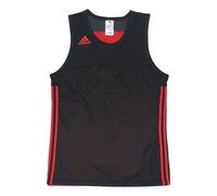 adidas Basketball Training Casual Breathable Knitted Vest Men Black/Red DY6588 XS