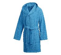 Adidas Bathrobe Colour: Cyan, Size: Medium