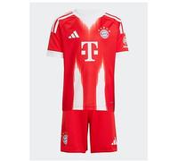 adidas Bayern 25/26 Home Mini Kit, Red, Size 4-5 Years Red