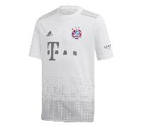 Adidas Bayern Munich Away Junior Short Sleeve Jersey 2019/2020 Colour: White, Size: 7-8 years