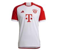 Adidas Bayern Munich Home Mens Short Sleeve Jersey 2023/2024 Colour: White/Red, Size: Extra Large