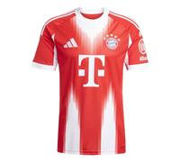 Adidas Bayern Munich Home Mens Short Sleeve Jersey 2025/2026 Colour: Red, Size: Extra Large
