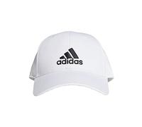 adidas Bball Cap Cot Cap - White/White/Black, OSFW