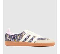 adidas Beige Multi Samba OG x Liberty Girls Youth Trainers UK 3 (EU 35½)