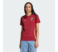 adidas Womens Belgium 2025 Home Shirt - Red, Red, Size M, Women Red