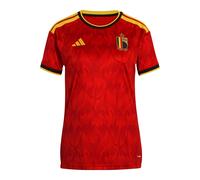 Adidas Belgium 26/27 Replica Home Woman Short Sleeve T-shirt Red M Woman