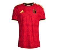 adidas Belgium 26 Home Authentic Jersey Asia Sizing 'Red Bold Gold' JM8378 S