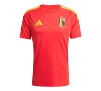 adidas Belgium 26 Home Fan Jersey Asia Sizing 'Red Bold Gold' JZ5990 XL