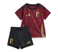 adidas Belgium Home Babykit 2024 6-9 Months Burgendy