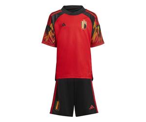 Adidas Belgium Home Mini Kit 2022 Colour: Red, Size: 18-24 months