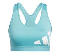 Adidas Believe This Medium-Support Workout Logo Blue Bra - Size S, M & L