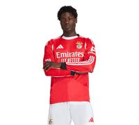 adidas Benfica 25/26 Home L/S Football Shirt Medium