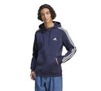 adidas Big & Tall Essentials Fleece 3-Stripes Pullover Hoodie, Ink, 4XL
