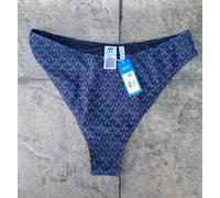 Adidas Bikini Bottoms Black Grey Size 28-30 BNWT Originals New Swimwear