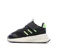 adidas Black/Green Boys Sneakers X_plrphase, Black, 3 UK