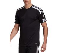 adidas Mens Squad 21 Short Sleeved Jersey - Black, Black, Size M, Men Black